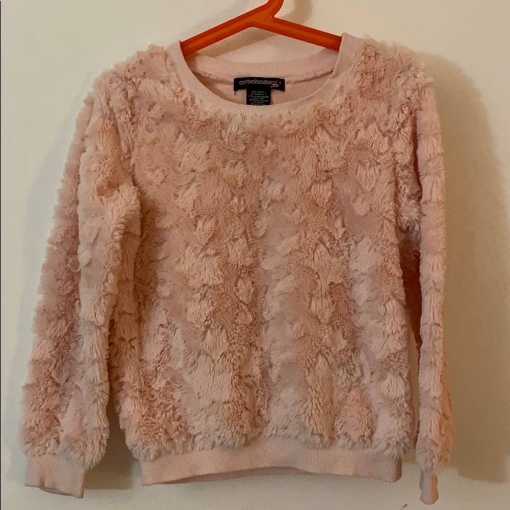 Little Girls Plush Sweater